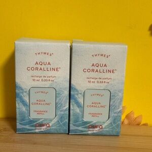 Thymes Aqua Coralline Pura Smart Home Plug-in Diffuser Refills - Pack of 2